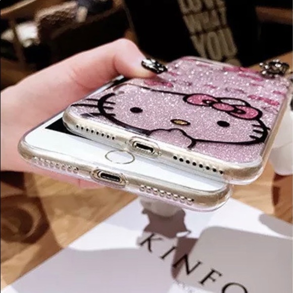 iPhone XS Max Hello Kitty Case with strap & stand - Picture 3 of 3